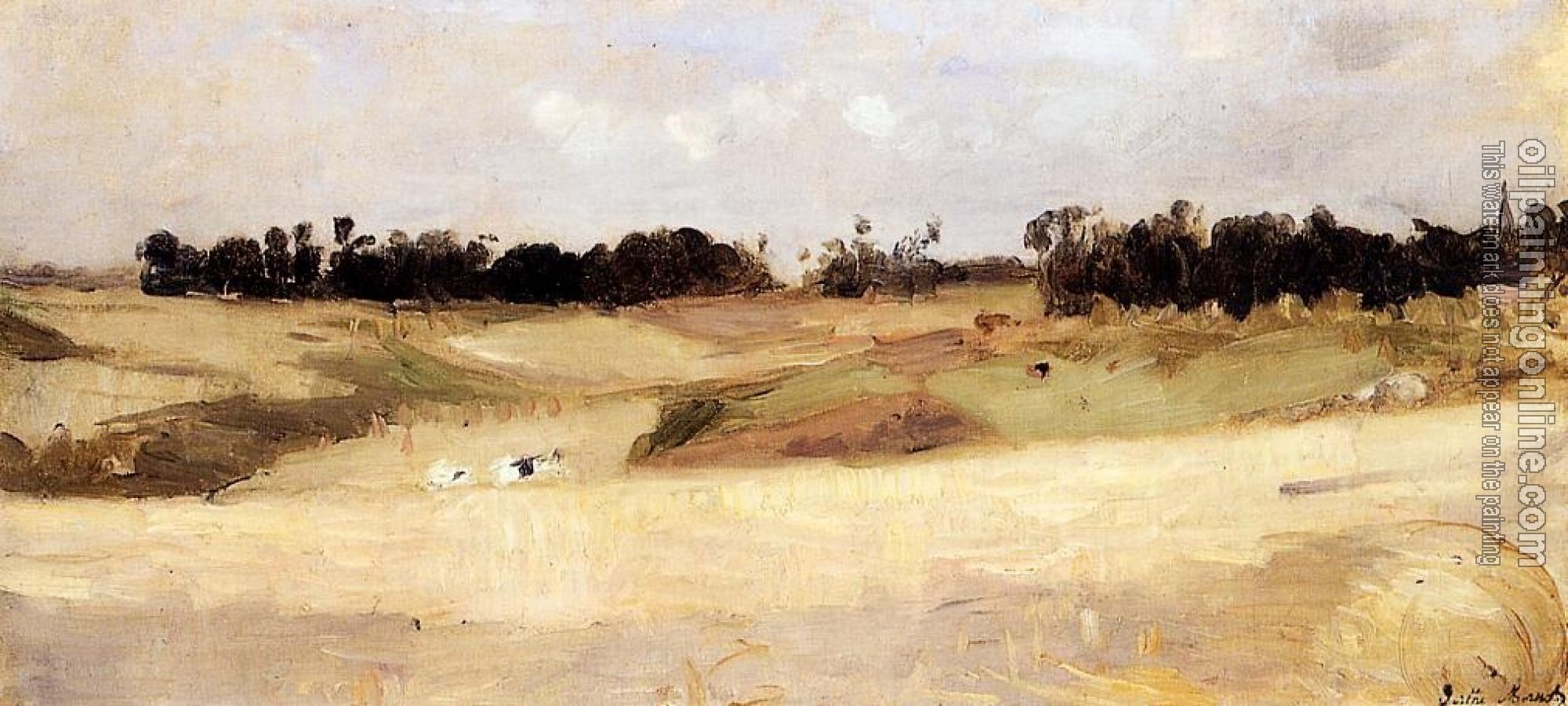Morisot, Berthe - Landscape near Valenciennes